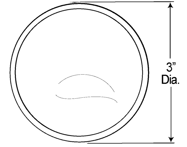 Miroir (convexe) avec plaque-support 5M0857522F