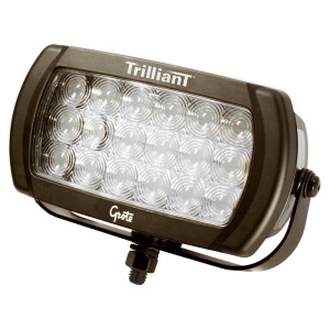 Trilliant 26 Flush Mount LED Work Light, 1000 Lumens, Far Flood