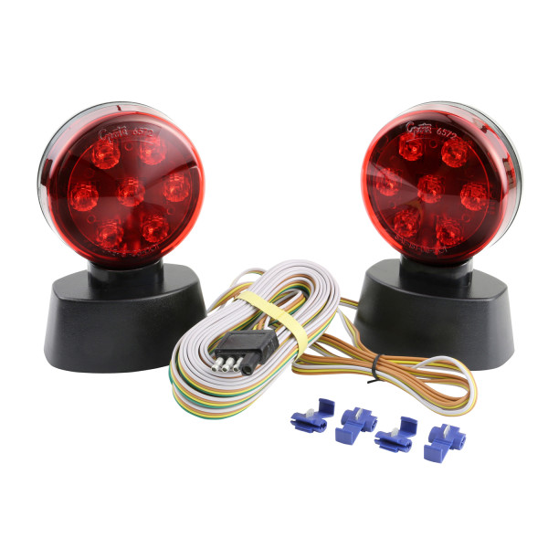 65720-5 - Juegos para remolque, Juego de luces LED magnéticas para remolque,  rojo