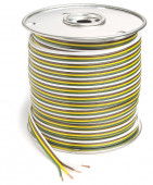 Parallel Bonded Wire, Primary Wire Length 100', 4 Conductor, 14 Gauge thumbnail
