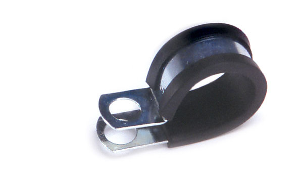1/4" Black Rubber Insulated Steel 10 Clamp Pack