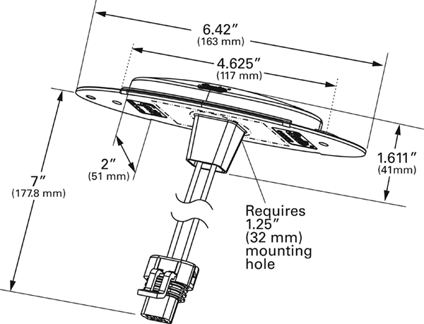 45633 - M1 Series Clearance Marker Light, Metripack® Plug ... grote wiring diagram for tail lights 